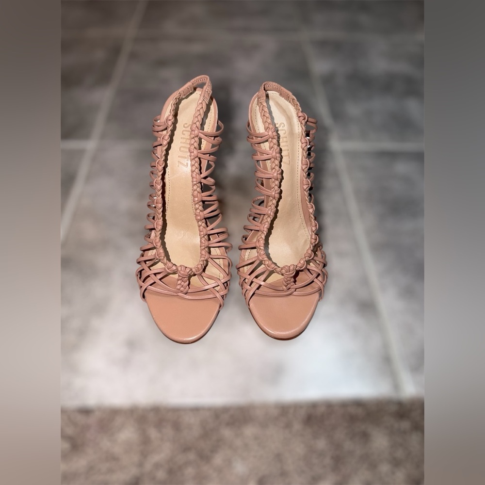 SCHUTZ Jinny Strappy Heels Size 7 - Picture 5 of 8